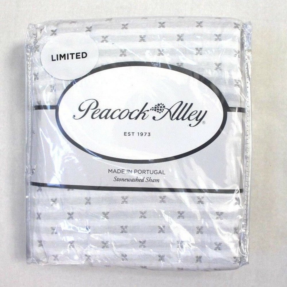 Peacock Alley One Textured Desert Stonewashed Sham